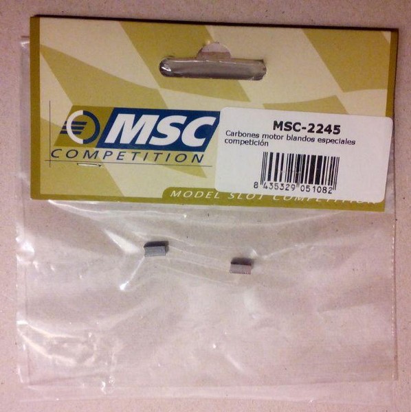 MSC carbón escobilla blando motor RX PRO Speed 4H 42E 42B 41B 91B Scalextric SCX