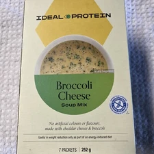 Ideal Protein Broccoli Cheese soup mix BB 03/31/2028 FREE SHIP