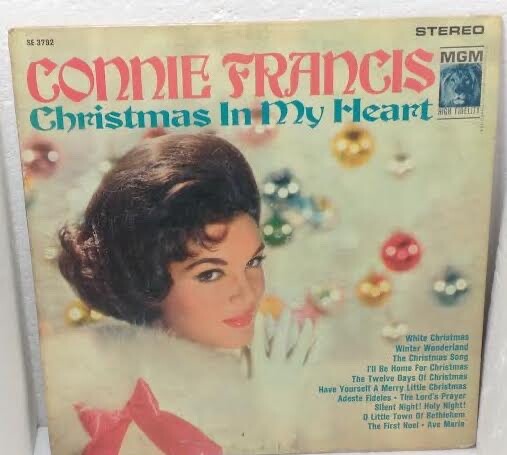 1959 CONNIE FRANCIS:CHRISTMAS IN MY HEART MGM SE3792 Stereo