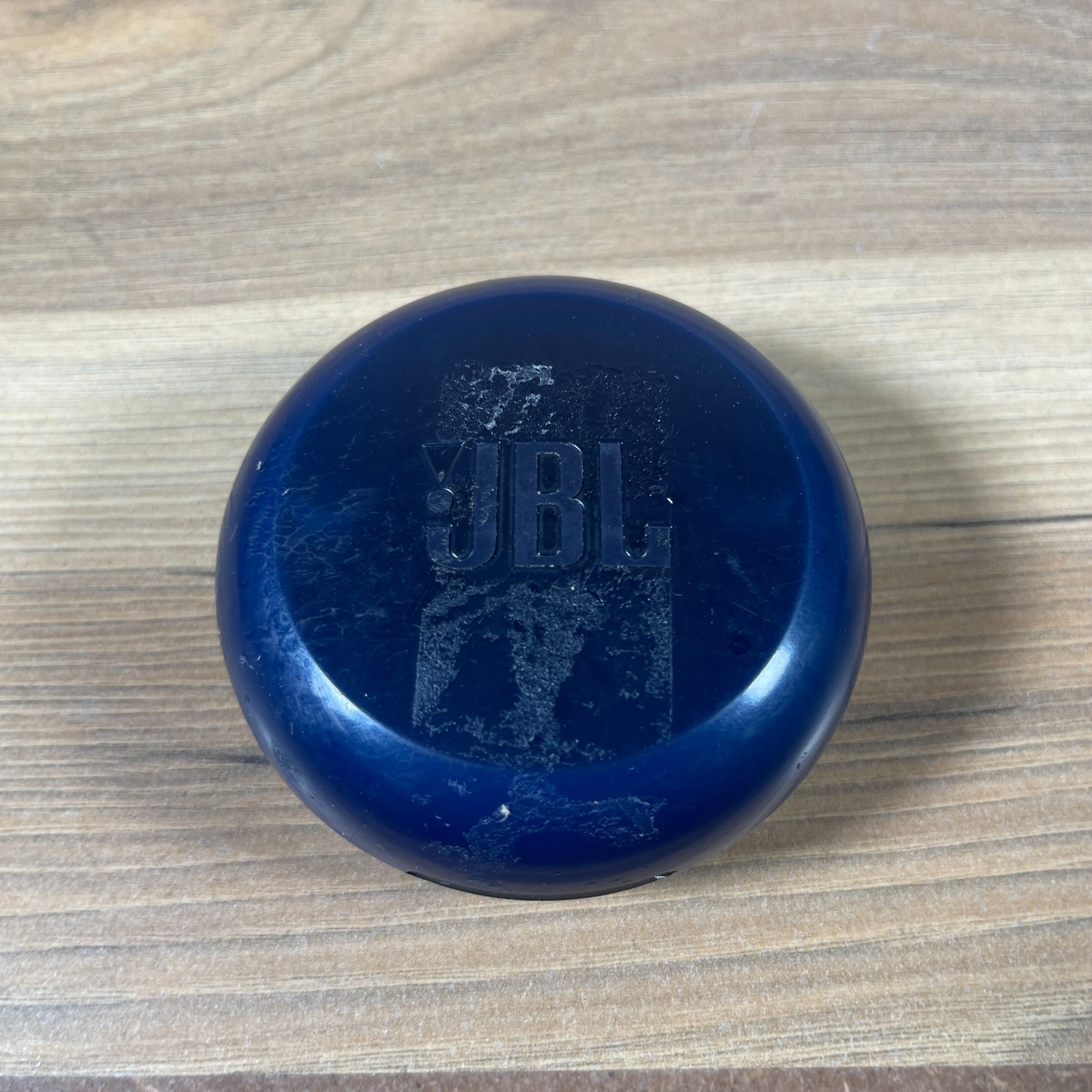 JBL Free X Blue True Wireless Earbud Left Side with Charging Case
