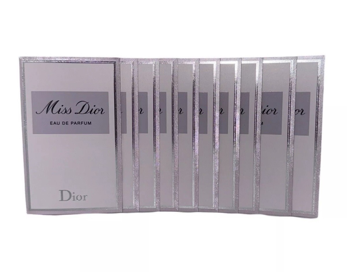 Miss Dior Eau de Parfum Vial-sample 10 PCS Spray for Women 1ml