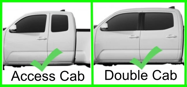 Alfombrillas HUSKY LINERS WeatherBeater para 05-15 TOYOTA TACOMA DOBLE CABINA 98951 Foto 2 de 4