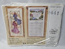 The Creative Circle Cross Stitch Kit 2441 Glorious Angels Sealed Vintage