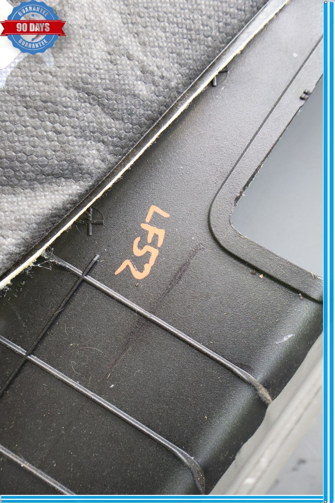 03-12 Bentley Continental Flying Spur Left Side Lower B Pillar Trim Cover Oem