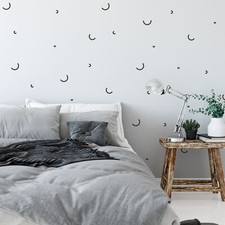 Abstract wall decal, boho style, boho wall decal, boho wall sticker, circle wall