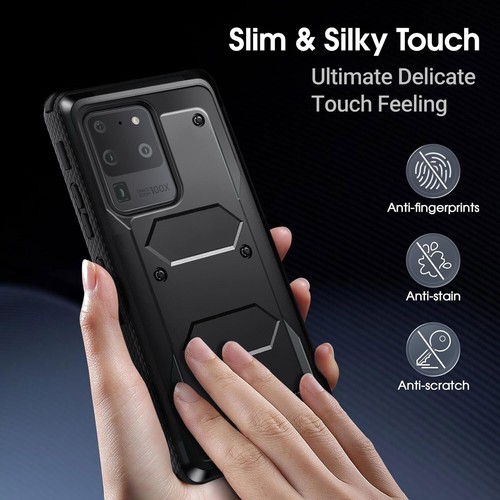 For Samsung Galaxy S20+ S20 Ultra S20 FE Phone Case Shockproof Cover W Belt Clip - Picture 5 of 96