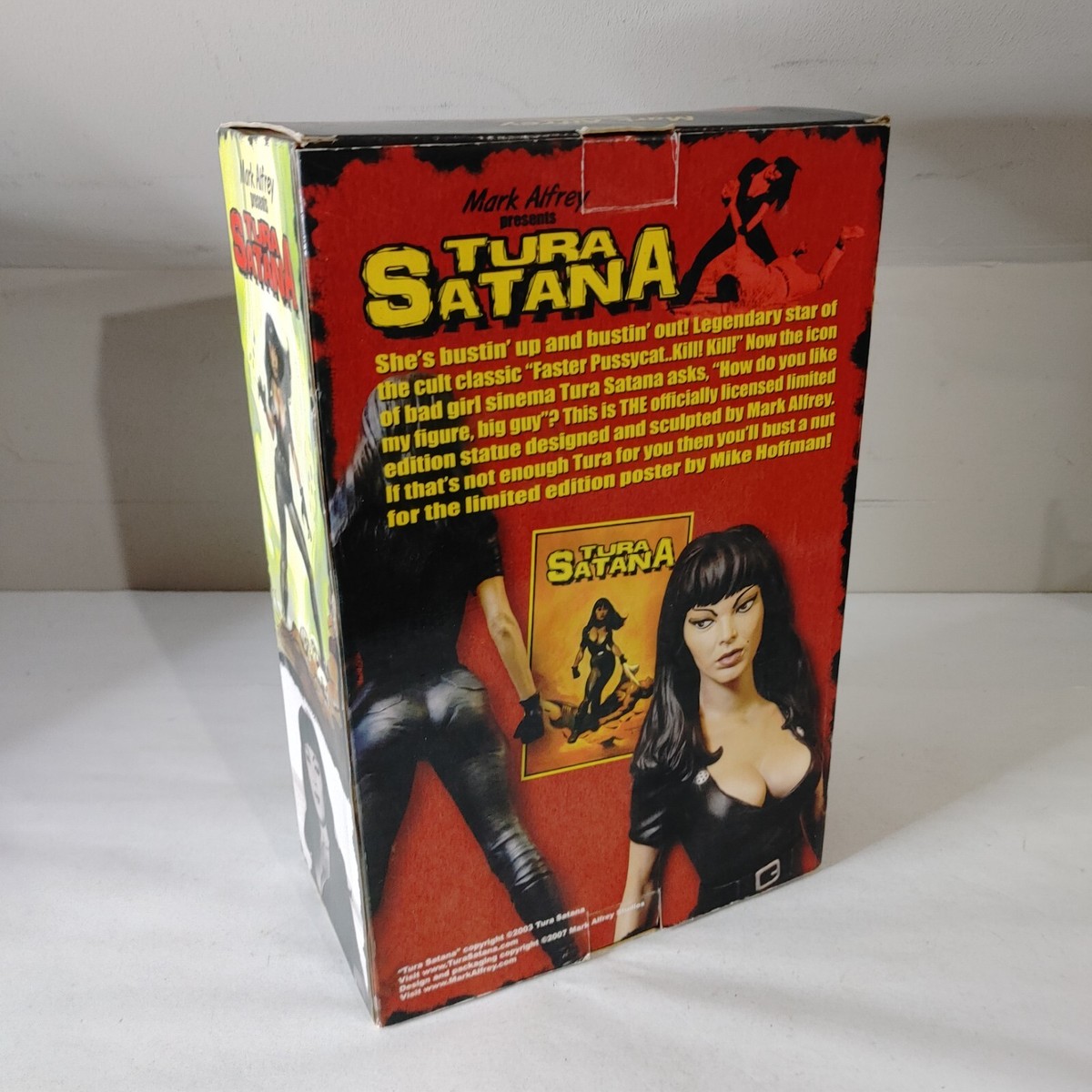 TURA SATANA LIMITED EDITION STATUE MARK ALFREY FASTER PUSSYCAT