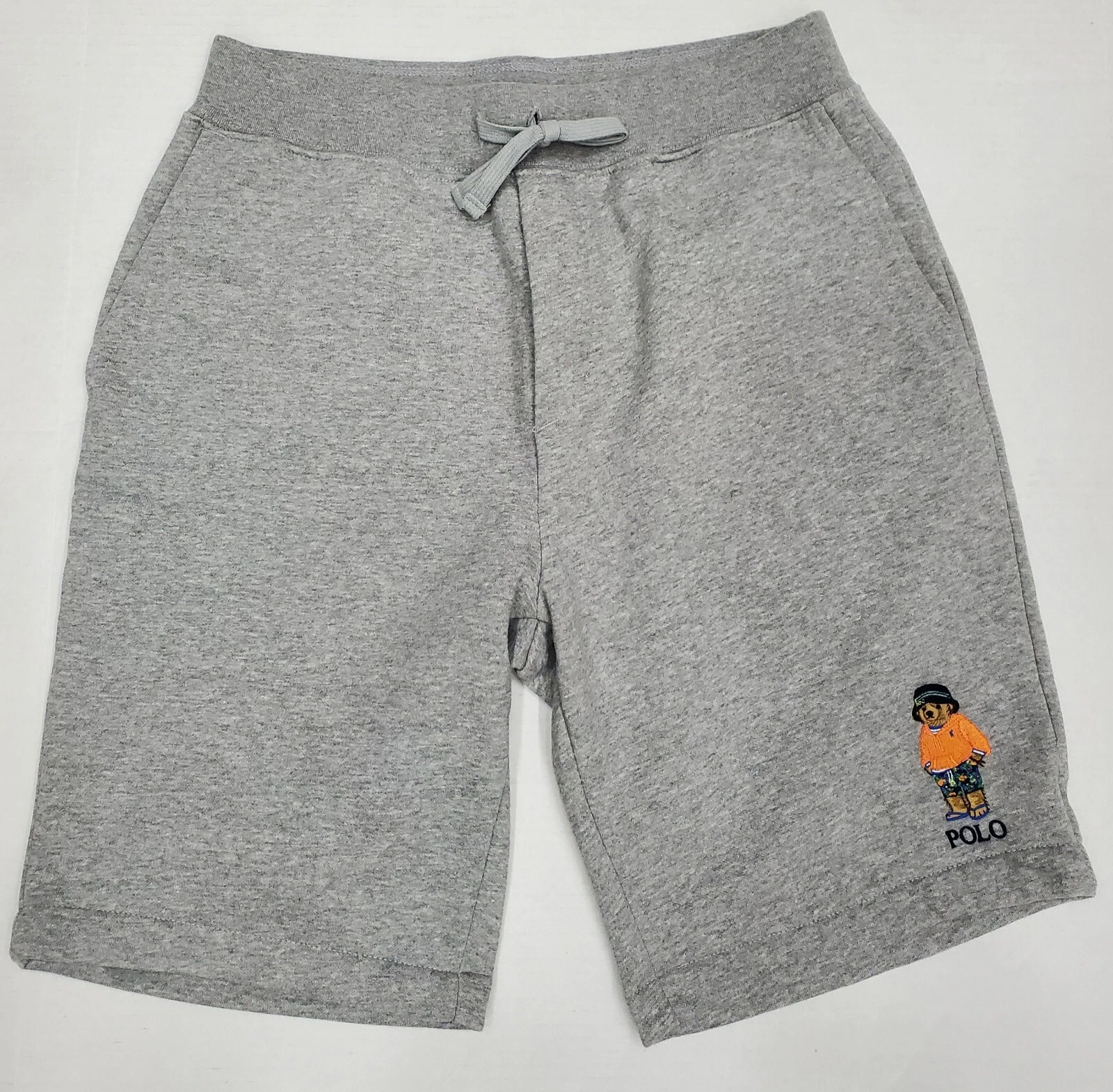Polo Ralph Lauren Men’s Fleece Teddy Bear Shorts 9” Gray Size XL