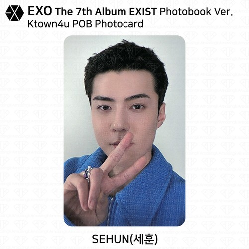 EXO The 7th Album EXIST POB Photocard Apple Music Soundwave Makestar Ktown4u - Picture 113 of 121