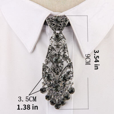 crystal neckties