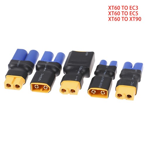 XT60 bis XT90 EC5 EC3 --Adapterstecker für RC Lipo Battery Control Ladegerät - Afbeelding 8 van 16