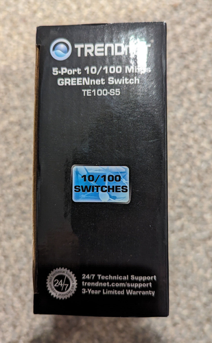 TRENDnet 5-Port 10/100 Mbps GREENnet Switch TE100-S5/A - Picture 4 of 12