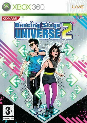 Xbox 360 Dancing Stage Universe 2 Xbox 360 EXCELLENT Condition