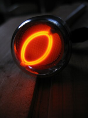 one NOS in-28 Nixie tube Magic Eye Cat Night Light Lamp