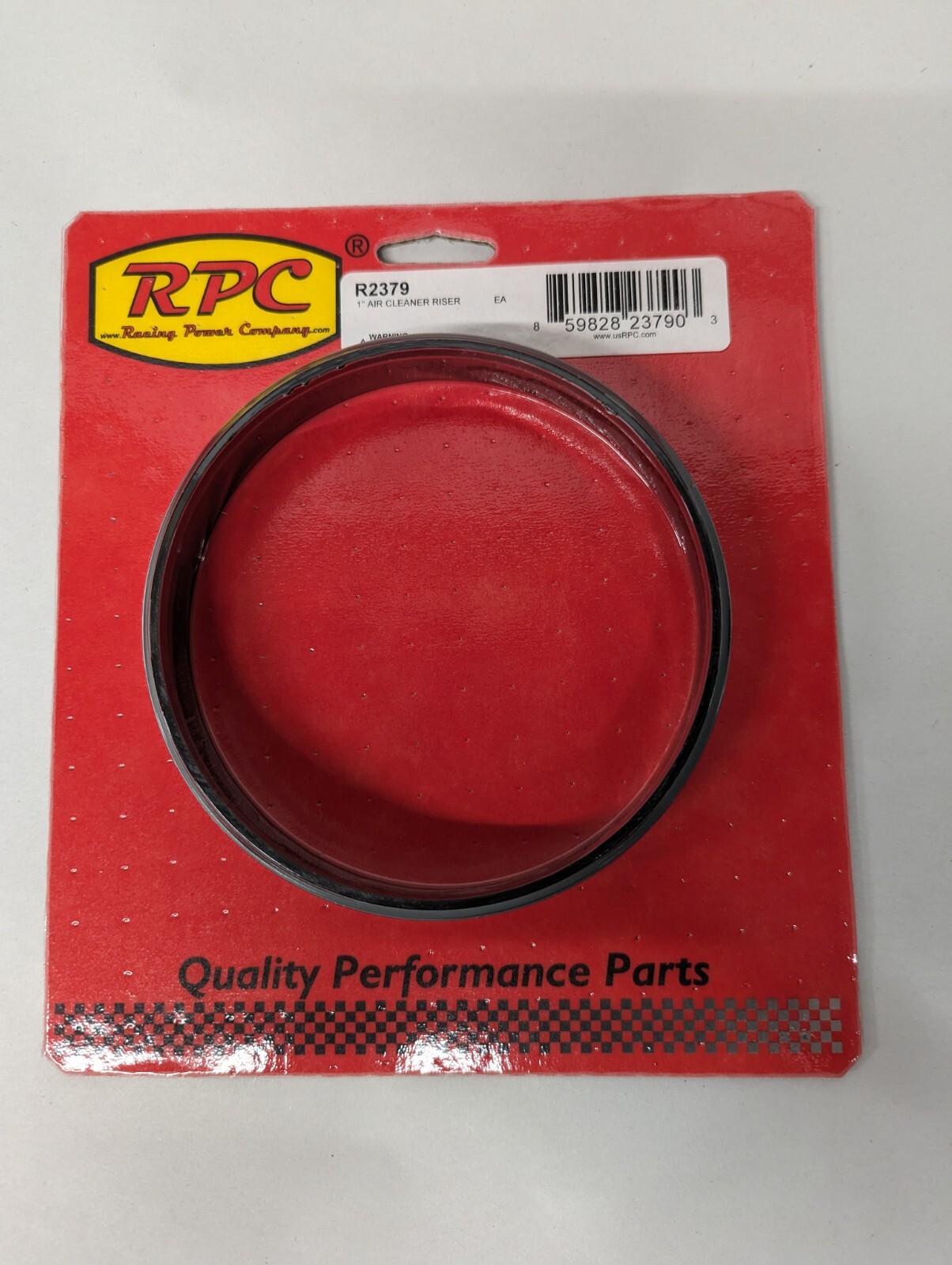 Air Cleaner Riser Kit RACING POWER CO-PACKAGED 1 In Air Cleaner Riser P/N - R2379 | eBay