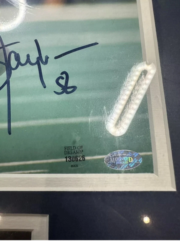 Foto firmada por Lawrence Taylor enmarcada 16x20 de los New York Giants PSA CERT HOF Foto 2 de 4