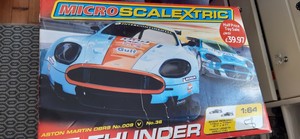 micro scalextric gt thunder
