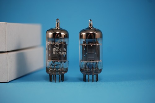 Par de tubos de triodo doble Siemens ECC83 12AX7 a juego - Imagen 5 de 9
