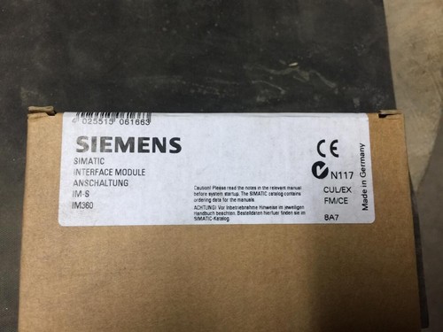 SIEMENS 6ES7 360-3AA01-0AA0 SIMATIC S7-300,INTERFACE MODULE IM 360 IN CENTRAL - Picture 1 of 2