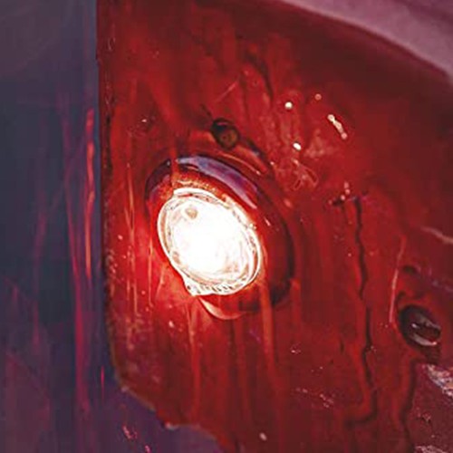 Round Red Amber Side Marker Lights 12V Truck Trailer 3/4" LED Bullet Light Lamp - Picture 12 of 27