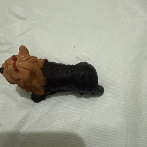 Yorkie Yorkshire Dog Figurine 3” - 第 3/12 張圖片
