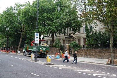 Foto A3 Die Russische Botschaft Kensington\/TQ2579 Ich habe etwas erwartet a b c2011