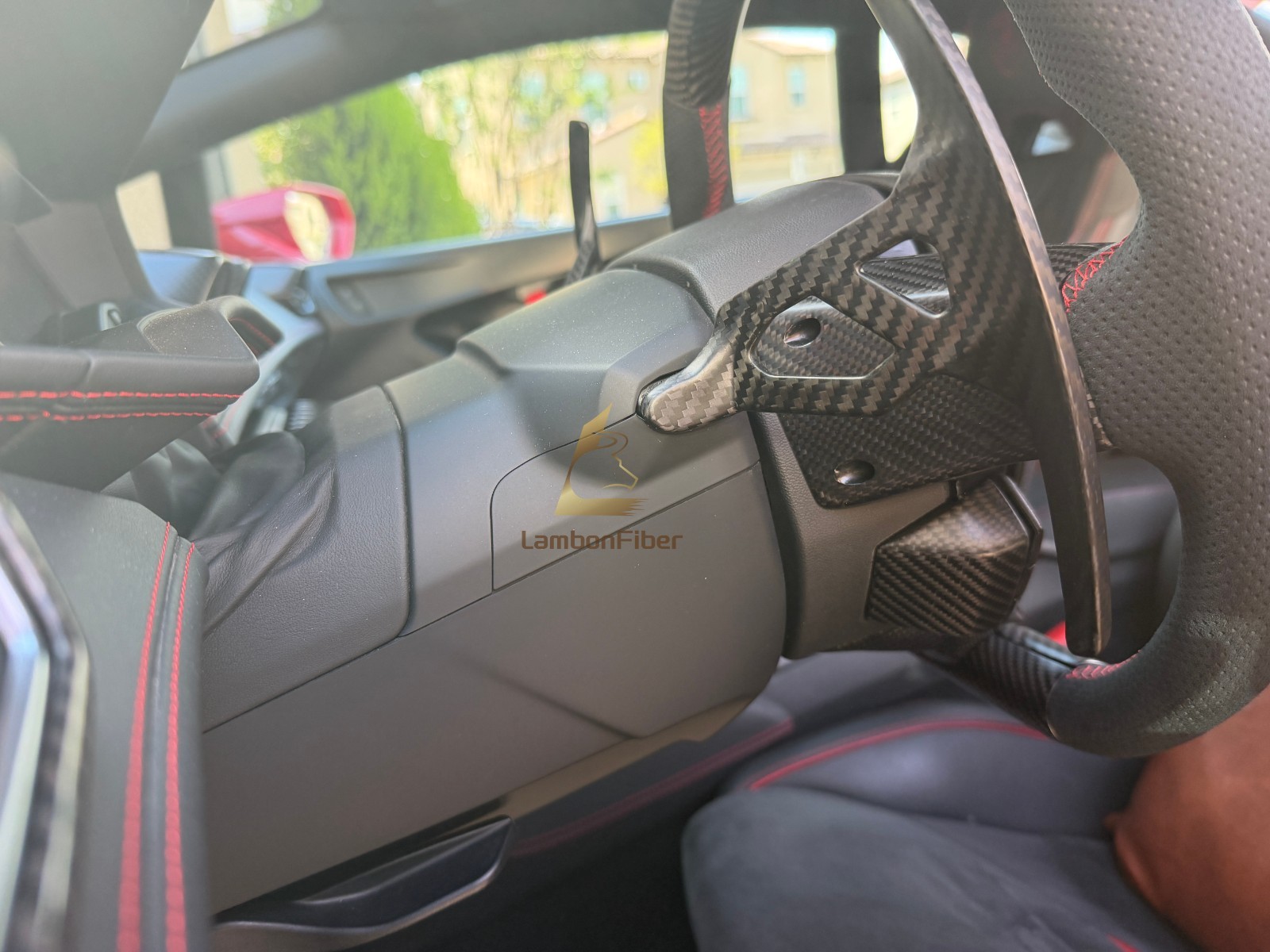 Lamborghini Huracan Shift Paddles Dry Carbon Fiber 580/610/evo/sto/tecnica...