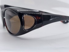 Tortoise Shell Design Fitover Sunglasses