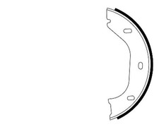 BREMSBACKENSATZ, FESTSTELLBREMSE  FÜR 3 (E30), 6 (E24) - TEXTAR 91020200