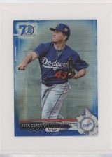 2017 Bowman Chrome Minis 70th Anniversary Logo Refractor 49/70 Josh Sborz 0f6