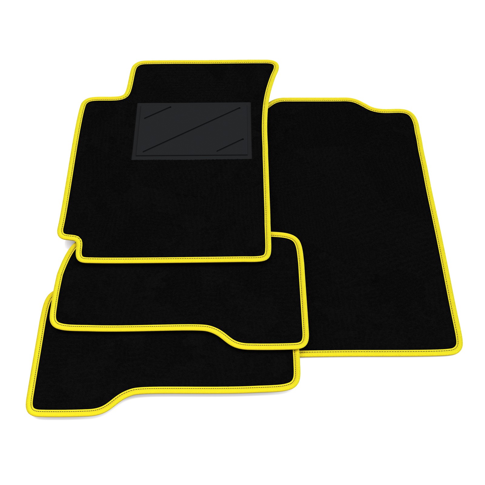 Tapis de sol sur mesure haut de gamme pour Suzuki Grand Vitara automatique 3 portes noir