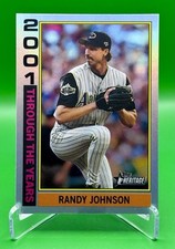 2025 Topps Heritage Baseball Randy Johnson Through The Years Holographic