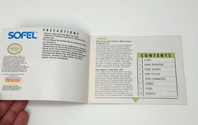 Dragon Fighter Nintendo NES NTSC Warranty Registration Card & Poster Included