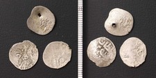 *Islamic Silver Coin, Khanate of Crimea? 1700s, Set of 3 [E6383]7b8