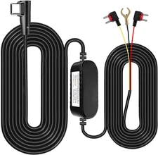 Type C USB Port Dash Cam Hardwire Kit for 24H Parking Monitor/Time-Lapse Recordi