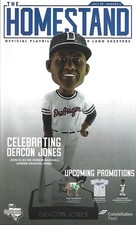 The Homestand Official Playbill Deacon Jones Program Cover On 12x8in Metal Sign