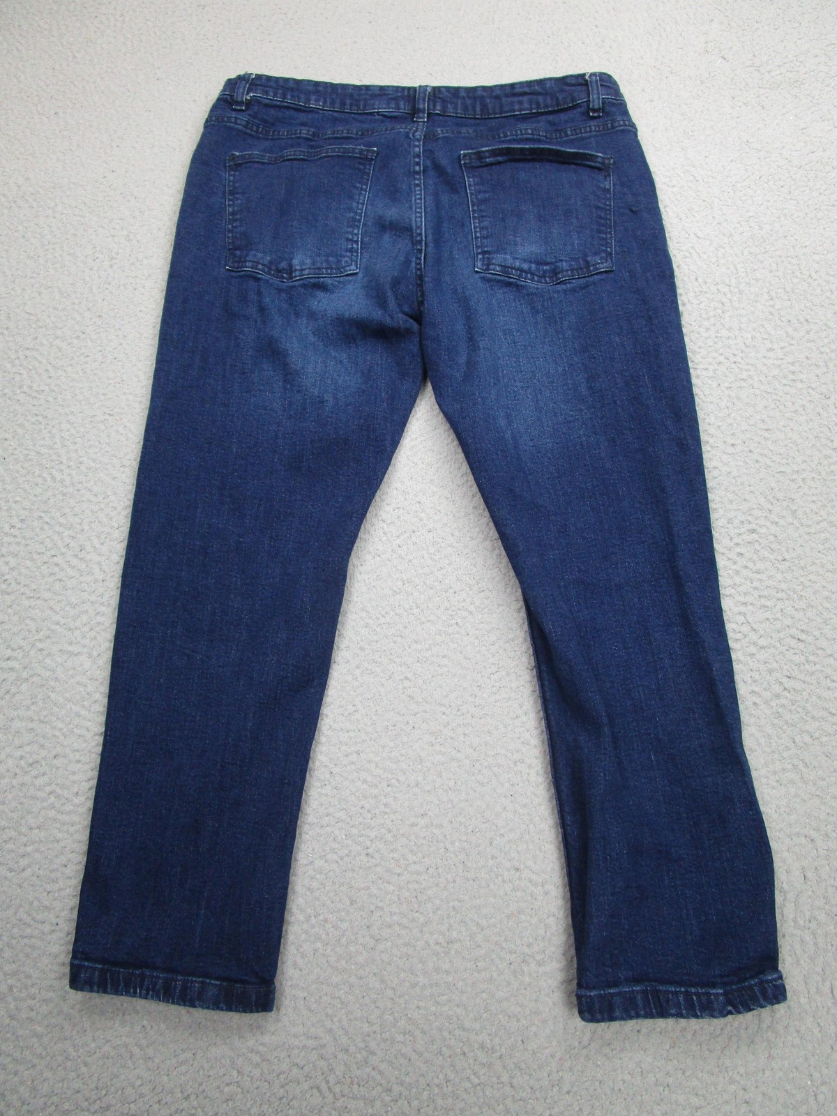 Under 510 Zak Jeans Mens 34x26 Dark Wash Slim Stretch Denim Made In Pakistan