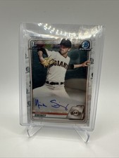 NICK SWINEY 2020 BOWMAN CHROME 1ST RC AUTO  #CDA-NS