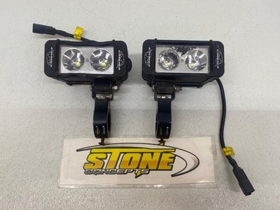 Lazer Star Lights 6'' 10 WATT 2 LED PODS BAR SINGLE ROW SPOT 100201 SET OF 2 UTV