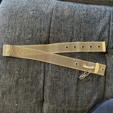 Sarah Coventry "INTERNATIONAL" from 1964 Wide gold Mesh Belt