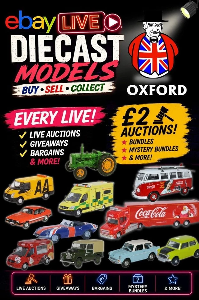 Oxford Diecast Live Mystery Bundles and Other Items