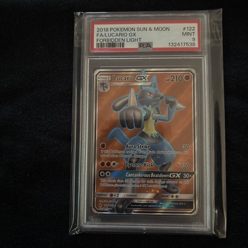 Lucario-GX graded PSA 9 for sale on eBay