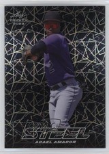 2023 Leaf Trinity Mega Box Steel Silver Lazer Adael Amador #S-1 0b3