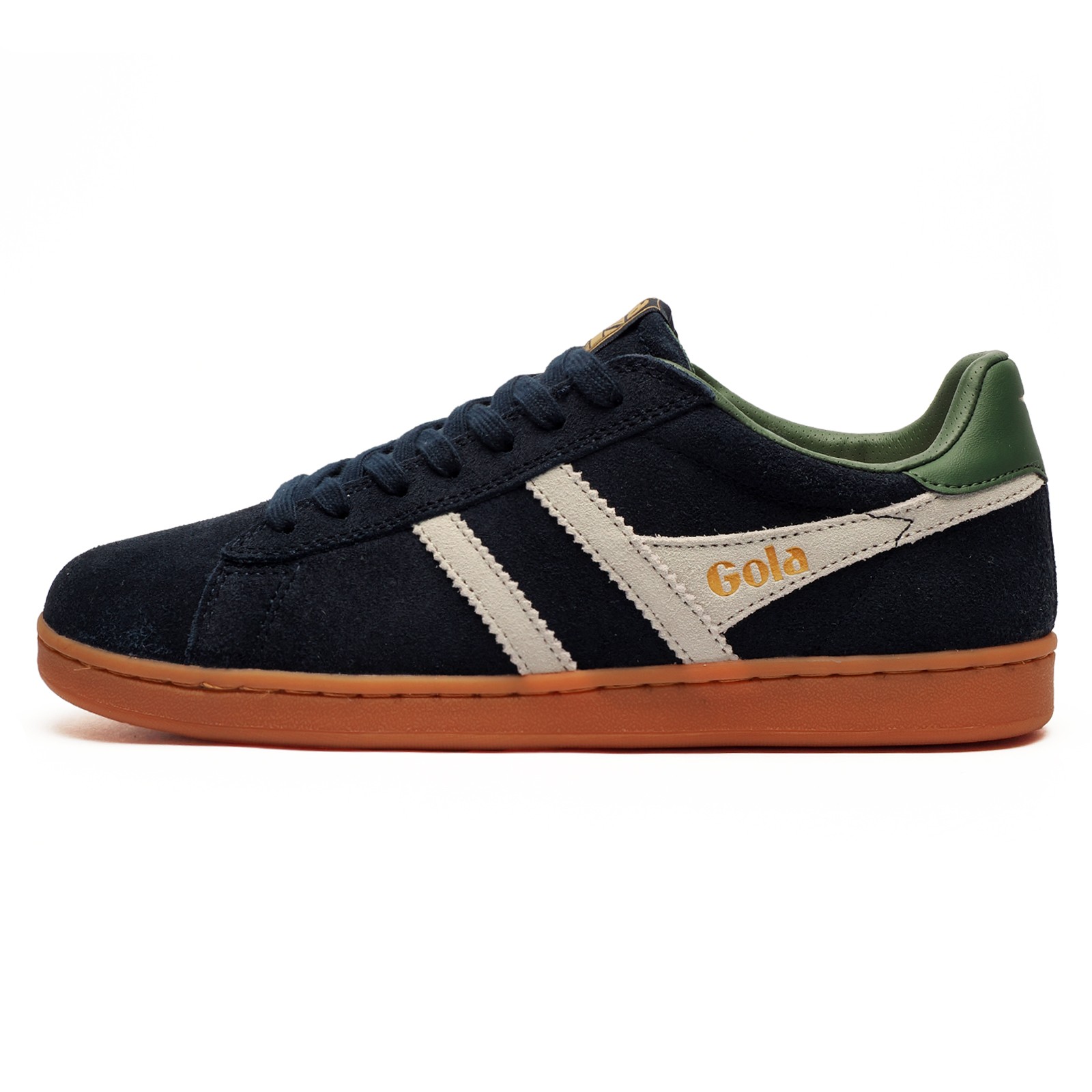 Gola Classics Equipe II Suede Leather Mens Casual Retro Vintage Trainers Navy