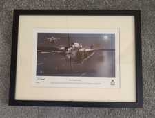 Skytoons The Dambusters Framed AVRO Lancaster Print LE #16 of 50 Signed