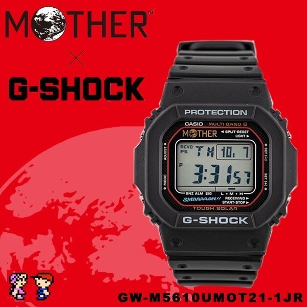 Casio MOTHER x G-SHOCK Watch Earth Bound Special Order Model GW-M5610UMOT21-1JR