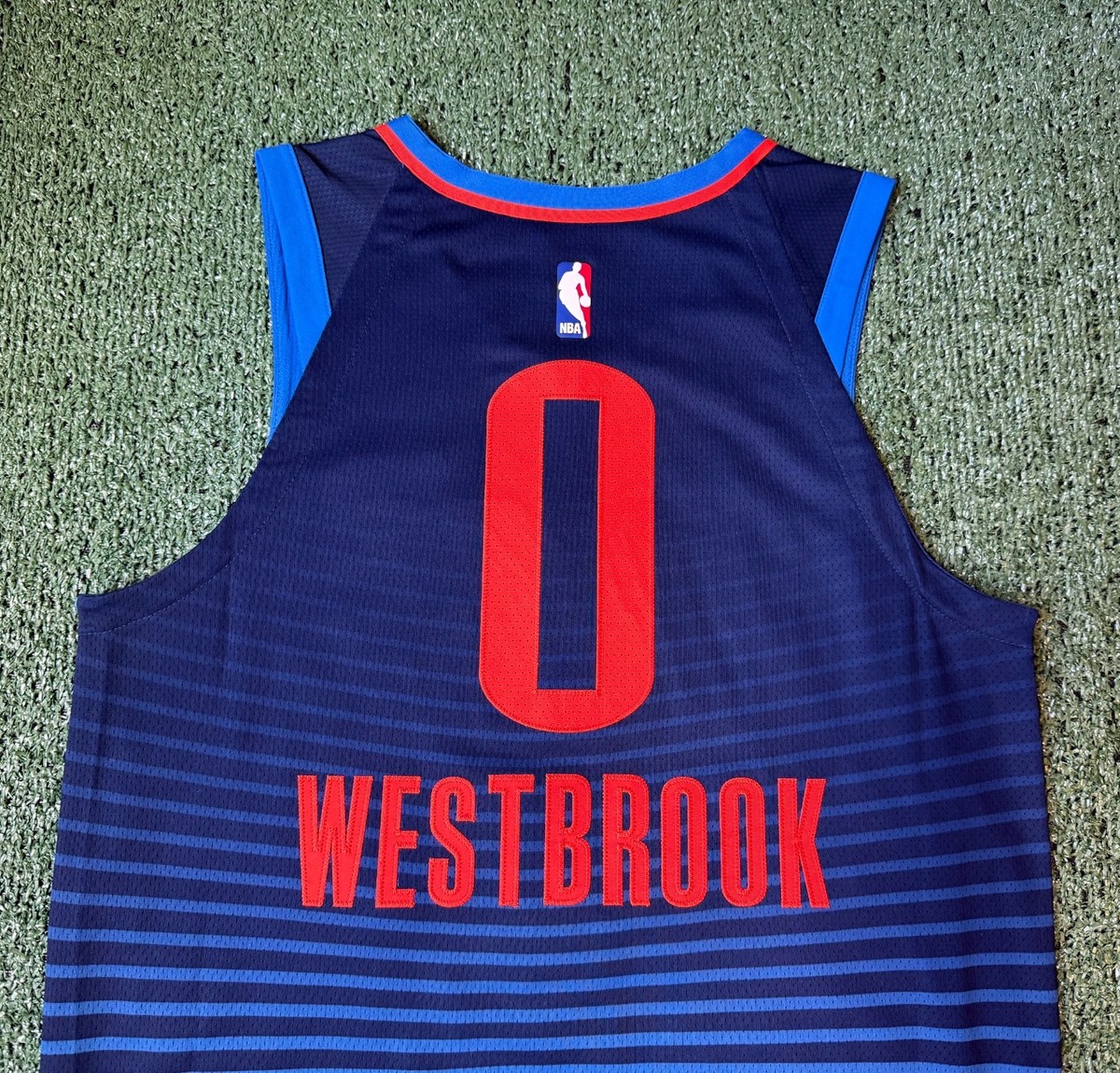 Authentic Russell Westbrook Oklahoma City Thunder 18-19 Nike City