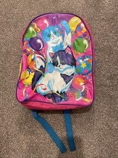 Vintage Rare 90s Lisa Frank Balloon Kittens Cats Backpack Full Size