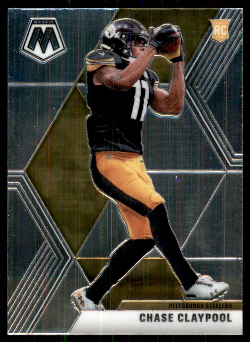 2020 Panini Mosaic Chase Claypool Rookie Pittsburgh Steelers #220