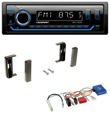Blaupunkt MP3 Bluetooth USB CAN-Bus Autoradio für Audi TT 8N 1998-2006 schwarz - Bild 1 von 4